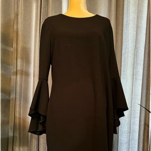 Liz Claiborne Black long sleeve dress
